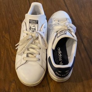 Adidas Stan Smith Shoes - Navy + White